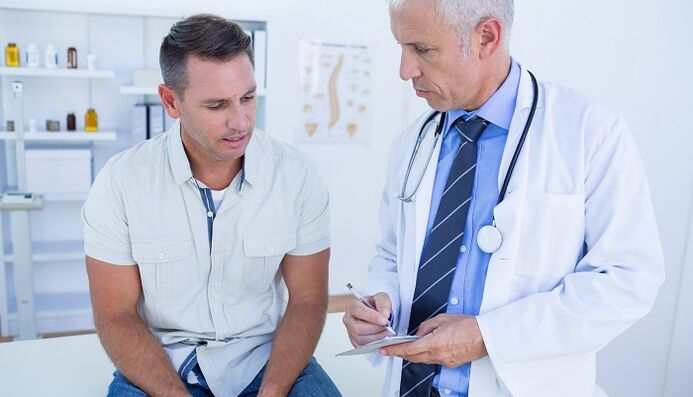 a man who is in poor physical condition after the age of 40 goes to see a doctor