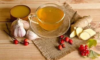 Ginger drinks to increase the effect