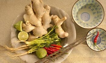 The use of ginger to improve the potential