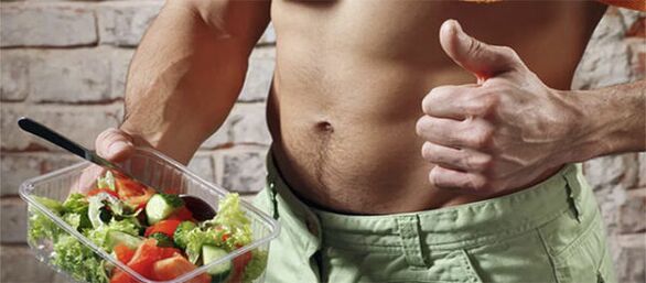 Vegetable salad enhances male physiology