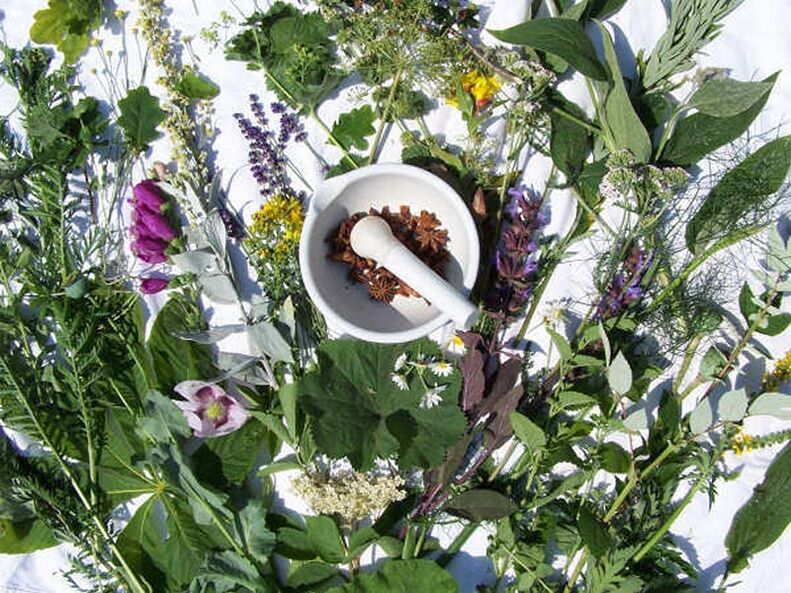 Effective treatment with herbs