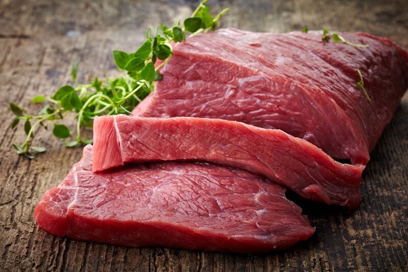 Red meat increases vitality