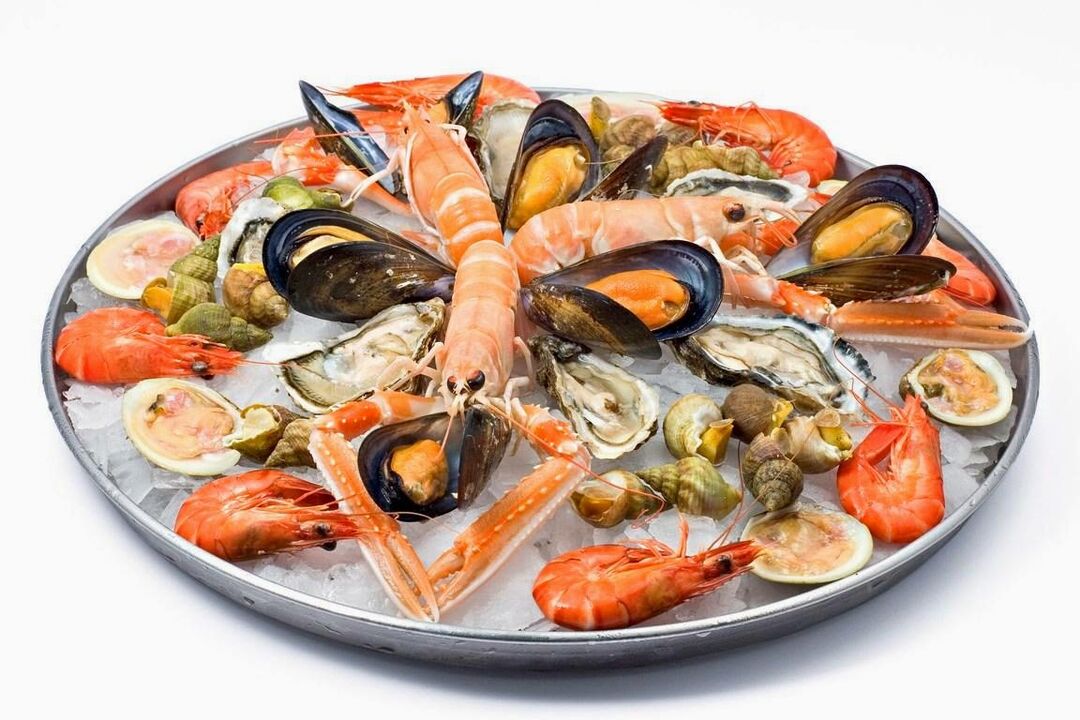 Seafood increases vitality